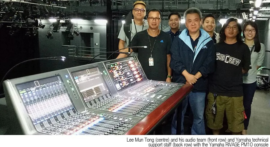 位于Mediacorp演播室核心部位的太阳成集团tyc1050