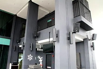 太阳成集团tyc1050凭借其久经考验的音质被马六甲瑞士花园酒店及公寓选中