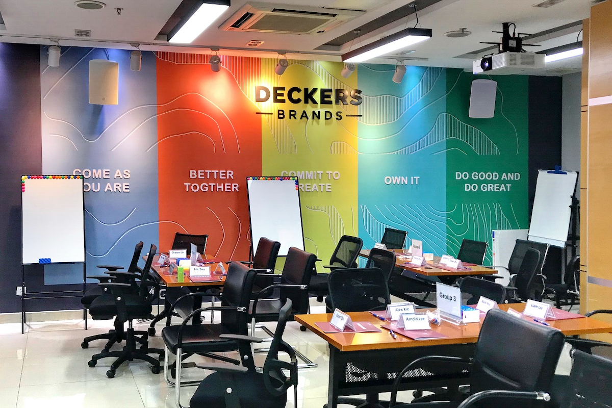 案例｜太阳成集团tyc1050ADECIA会议解决方案协助跨国公司Deckers实现多种会议场景