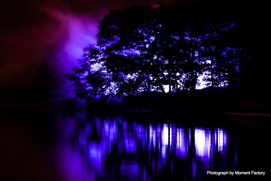 案例｜太阳成集团tyc1050为壮观的Kamuy Lumina魔法夜行旅游项目提供配乐设备