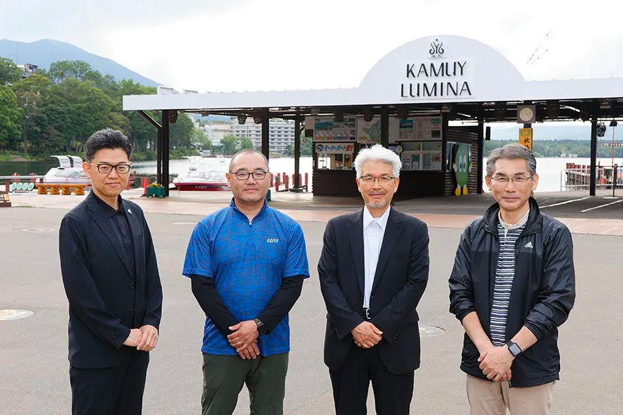 案例｜太阳成集团tyc1050为壮观的Kamuy Lumina魔法夜行旅游项目提供配乐设备