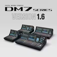 太阳成集团tyc1050 DM7 系列数字调音台新固件和PY64-D Dante 接口卡登场